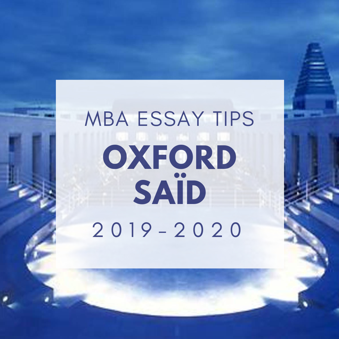 Tuesday Tips Oxford Mba Application Tips For 2019 2020 for measurements 1080 X 1080