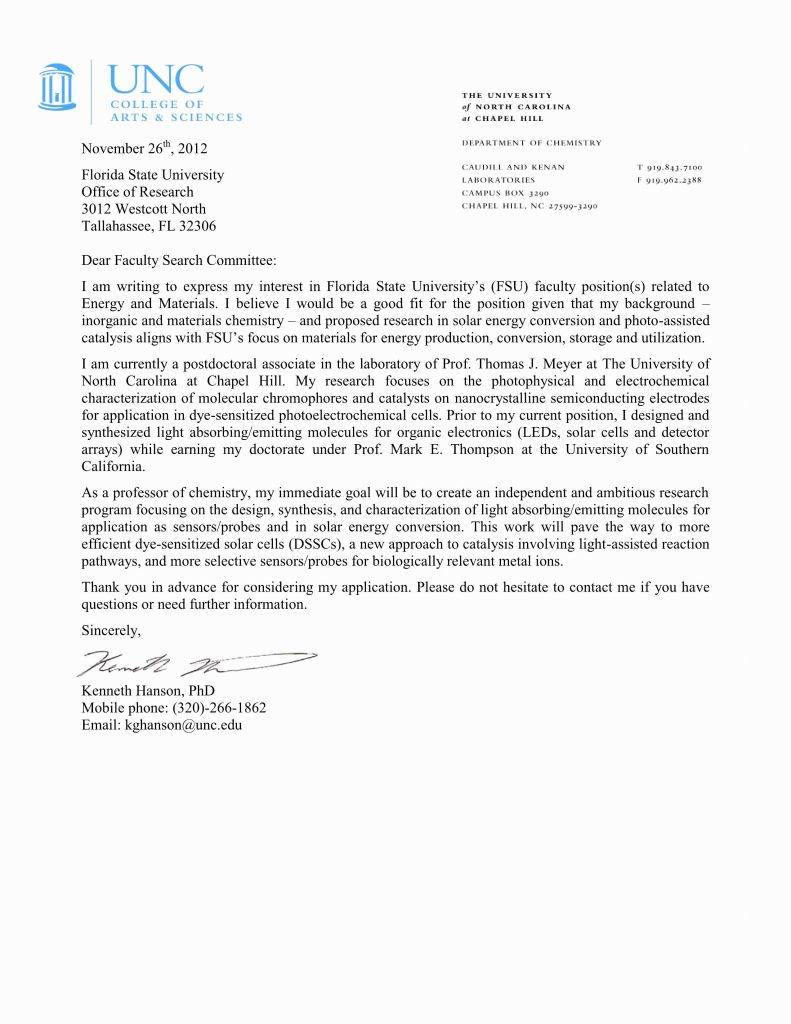 Unc Cover Letter Enom throughout dimensions 791 X 1024