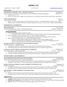 Undergraduates Student Resume Samples Career Services within sizing 1700 X 2200