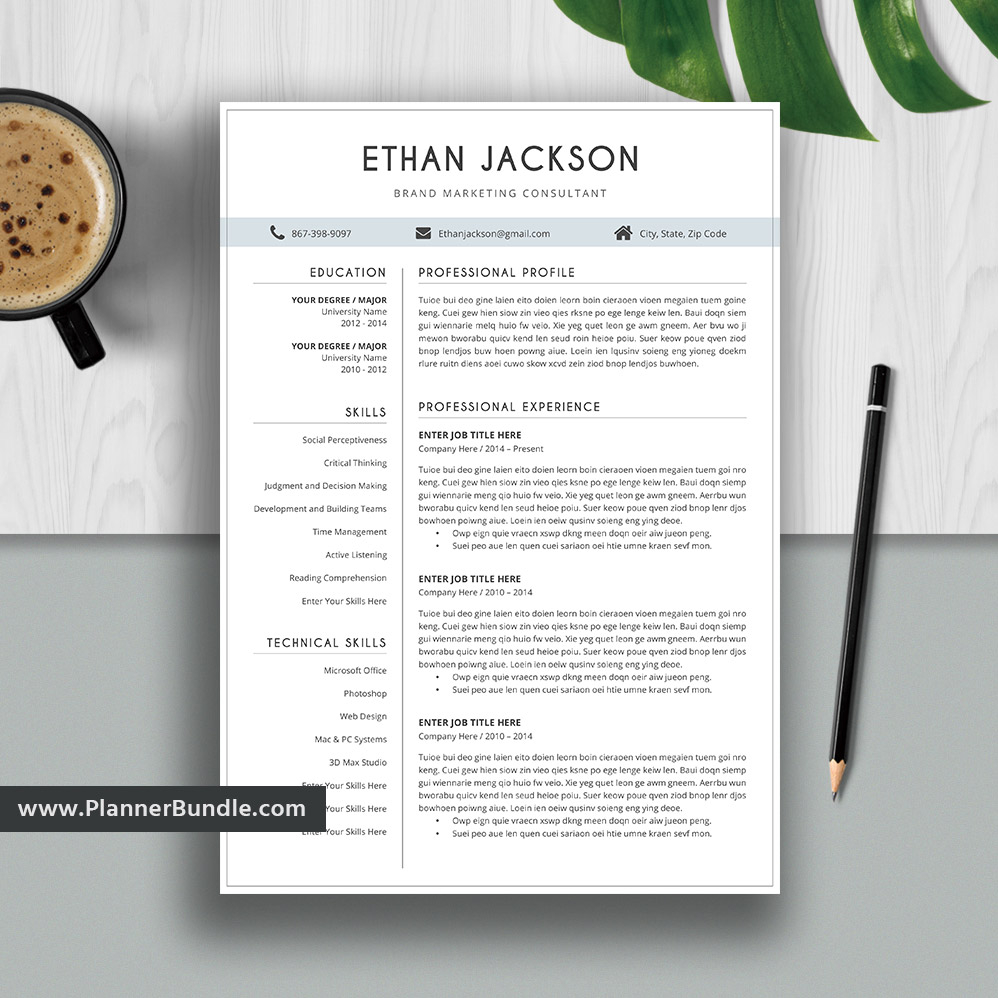 Unique Resume Template For Word Editable Cv Template Professional Resume Modern Resume Creative Resume College Student Resume Instant Download throughout proportions 998 X 998