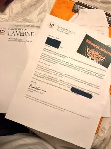 Univ Of La Verne Laverneadmiss Twitter for size 900 X 1200