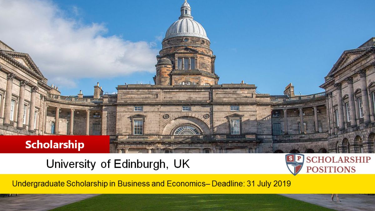 University Of Edinburgh Business And Economics Scholarships regarding proportions 1200 X 675