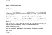 Unsolicited Application Letter Templates At inside sizing 793 X 1122