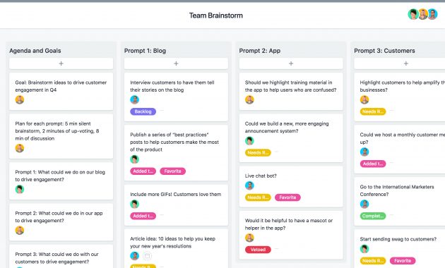 Use This Brainstorming Template To Organize Your Ideas Asana with sizing 2400 X 1530