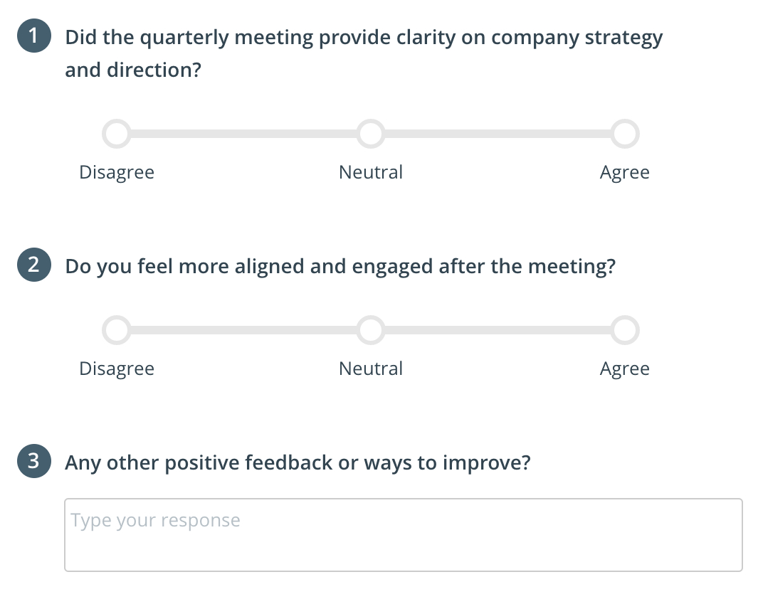 Using Simple Feedback To Increase Company Meeting throughout size 1072 X 856