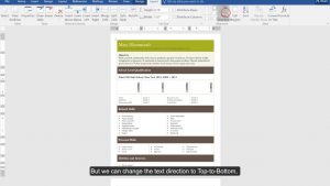 Using Tables To Create Resumes In Microsoft Word within size 1280 X 720