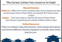 Utep Career Center On Twitter The Second Installment Of pertaining to measurements 1080 X 1080