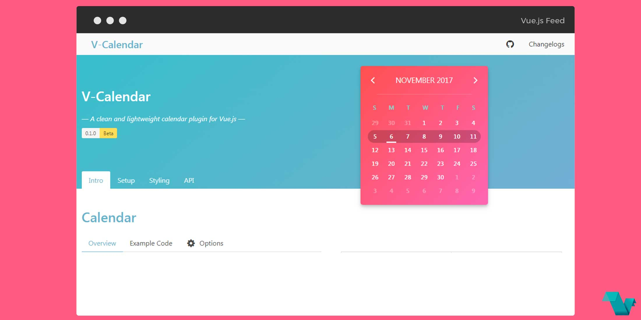 V Calendar A Clean And Lightweight Calendar Plugin For Vue for size 2200 X 1100