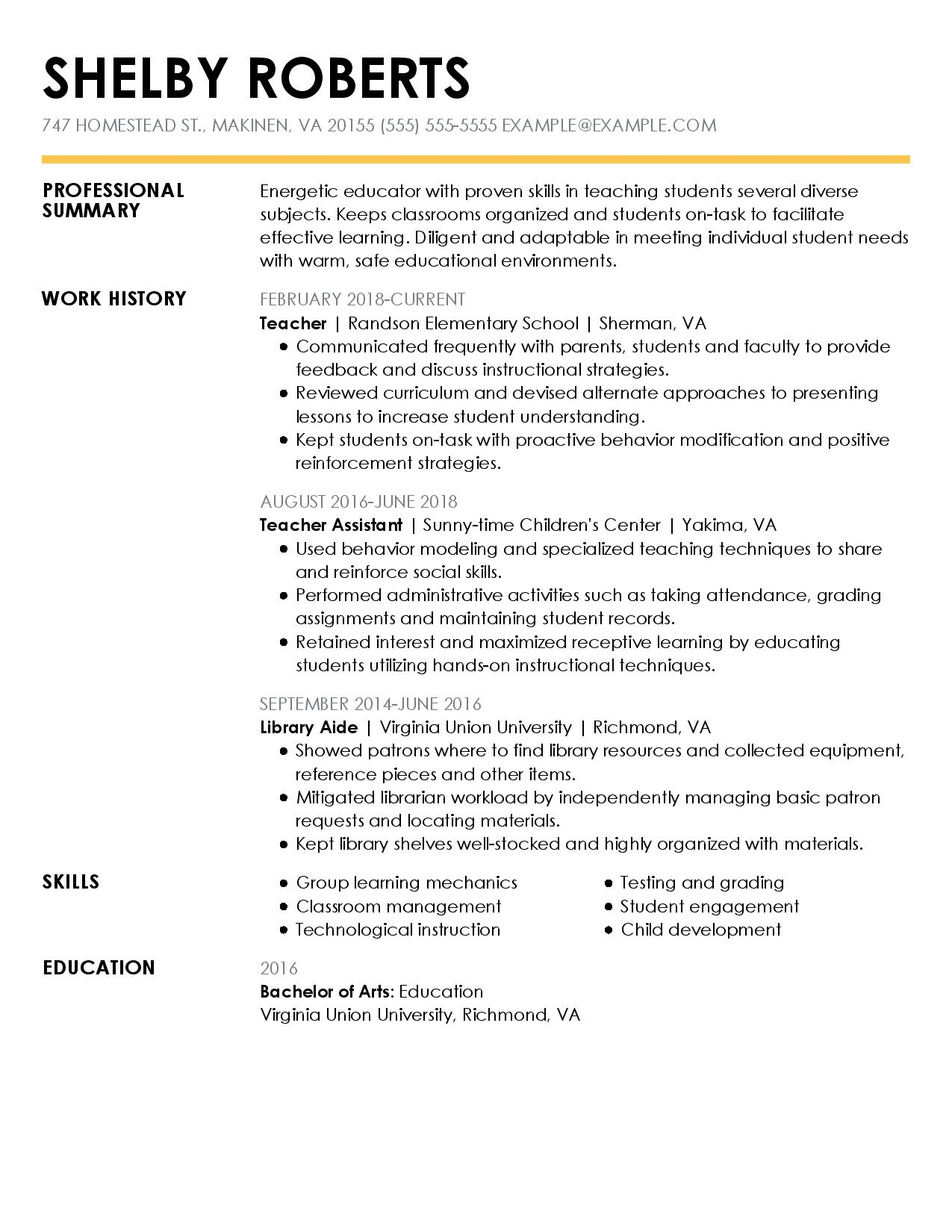 View 30 Samples Of Resumes Industry Experience Level with regard to measurements 1275 X 1650