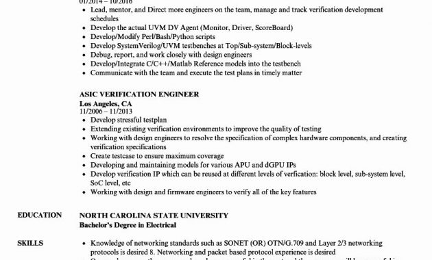 Vlsi Design Engineer Resume Resume Format Engineering inside dimensions 860 X 1240