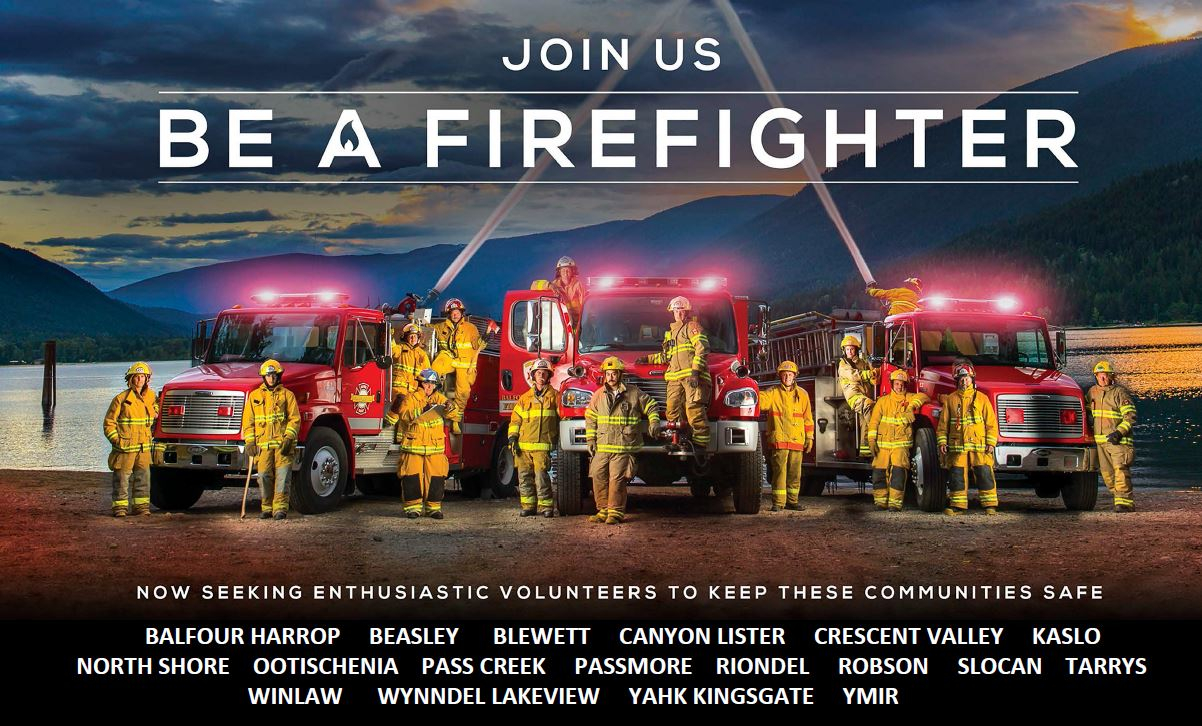 Volunteer As A Firefighter Regional District Of Central for proportions 1202 X 726