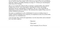 Volunteer Recommendation Letter Sample Best Template for size 1275 X 1650