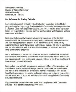 Volunteer Recommendation Letter Template Debandje pertaining to sizing 600 X 730