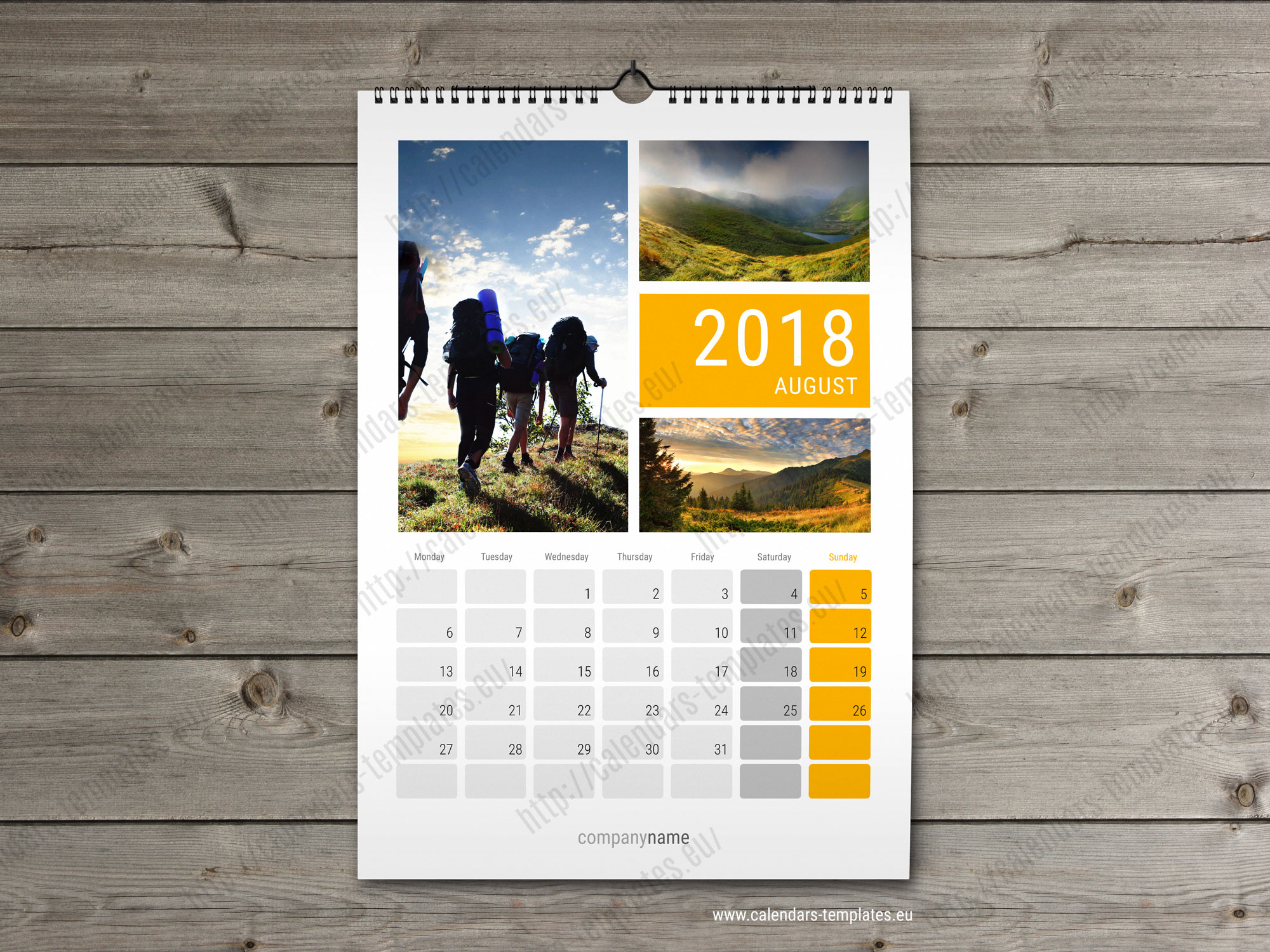 Wall Calendar Kw13 W8 Template with dimensions 2000 X 1500