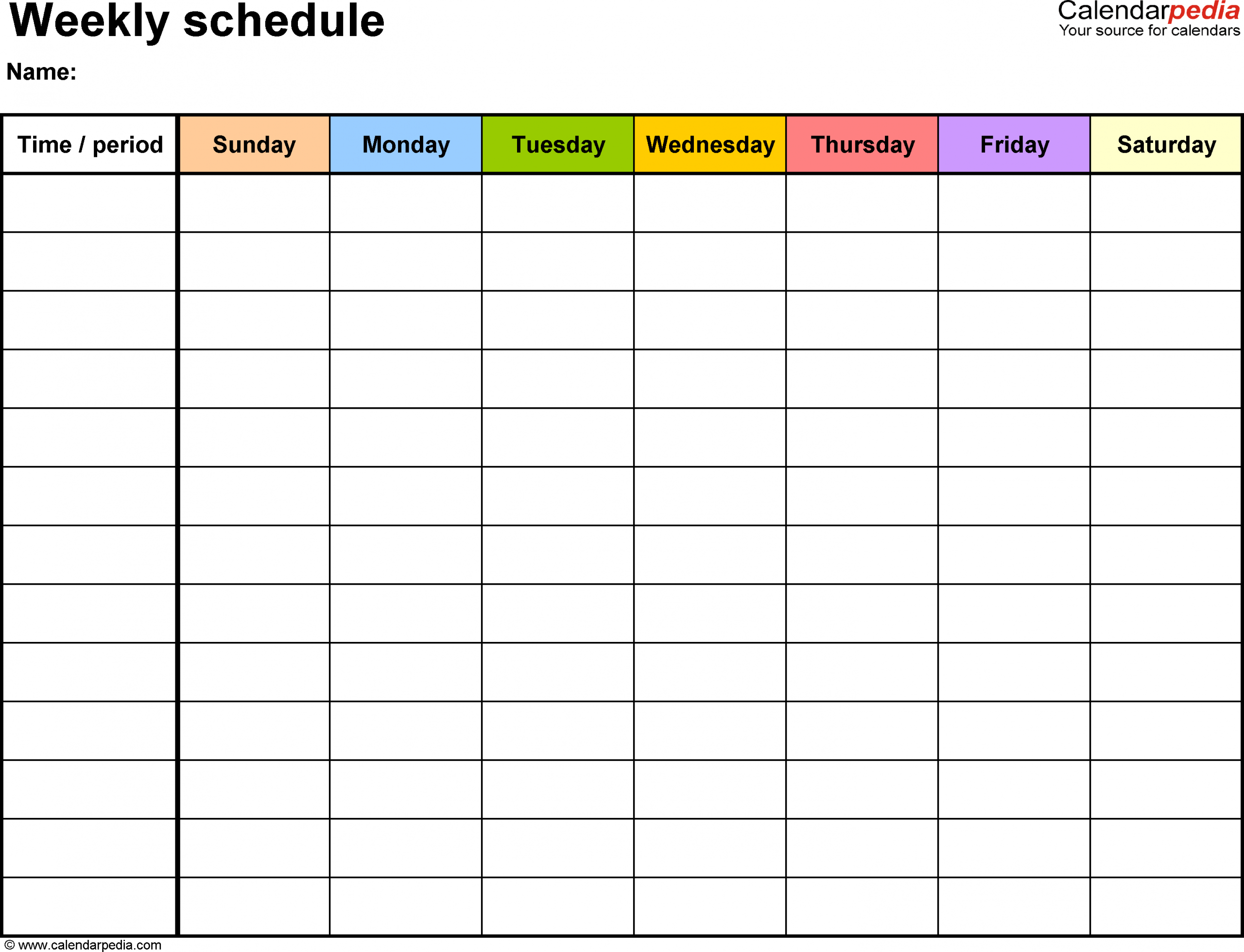 Weekly Schedule Template For Word Version 13 Landscape 1 within measurements 2969 X 2272