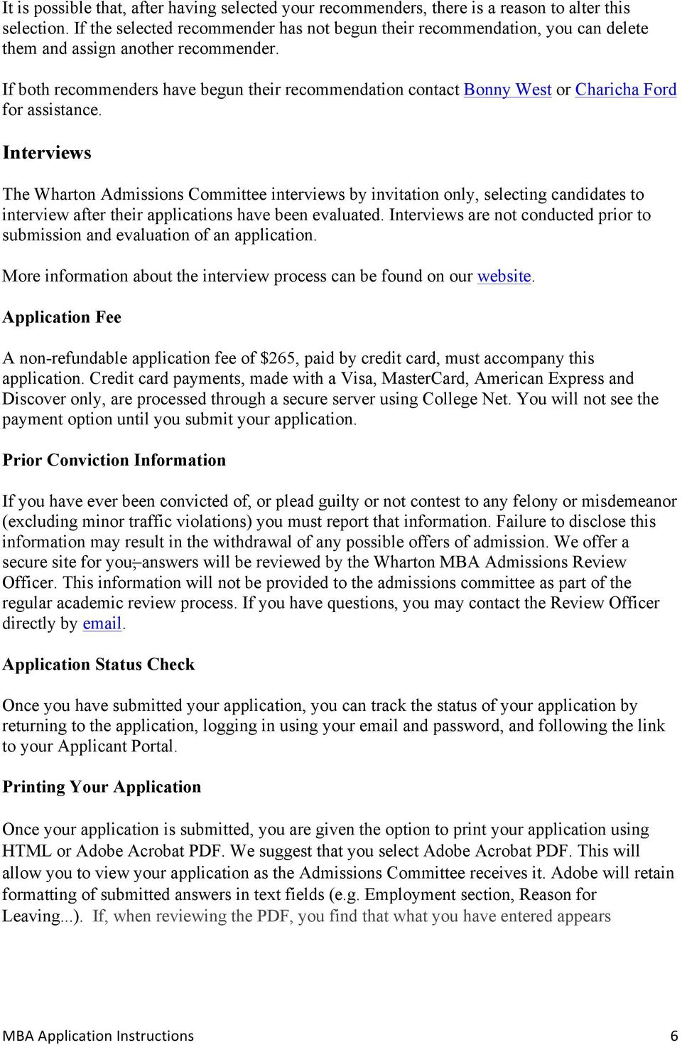 Wharton Mba Application Instructions Pdf Free Download for proportions 960 X 1470