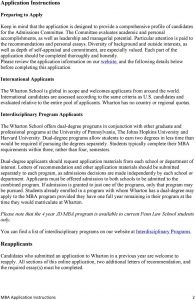 Wharton Mba Application Instructions Pdf Free Download within size 960 X 1476