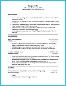 Writing An Attractive Ats Resume Resume Resume Template for sizing 927 X 1200