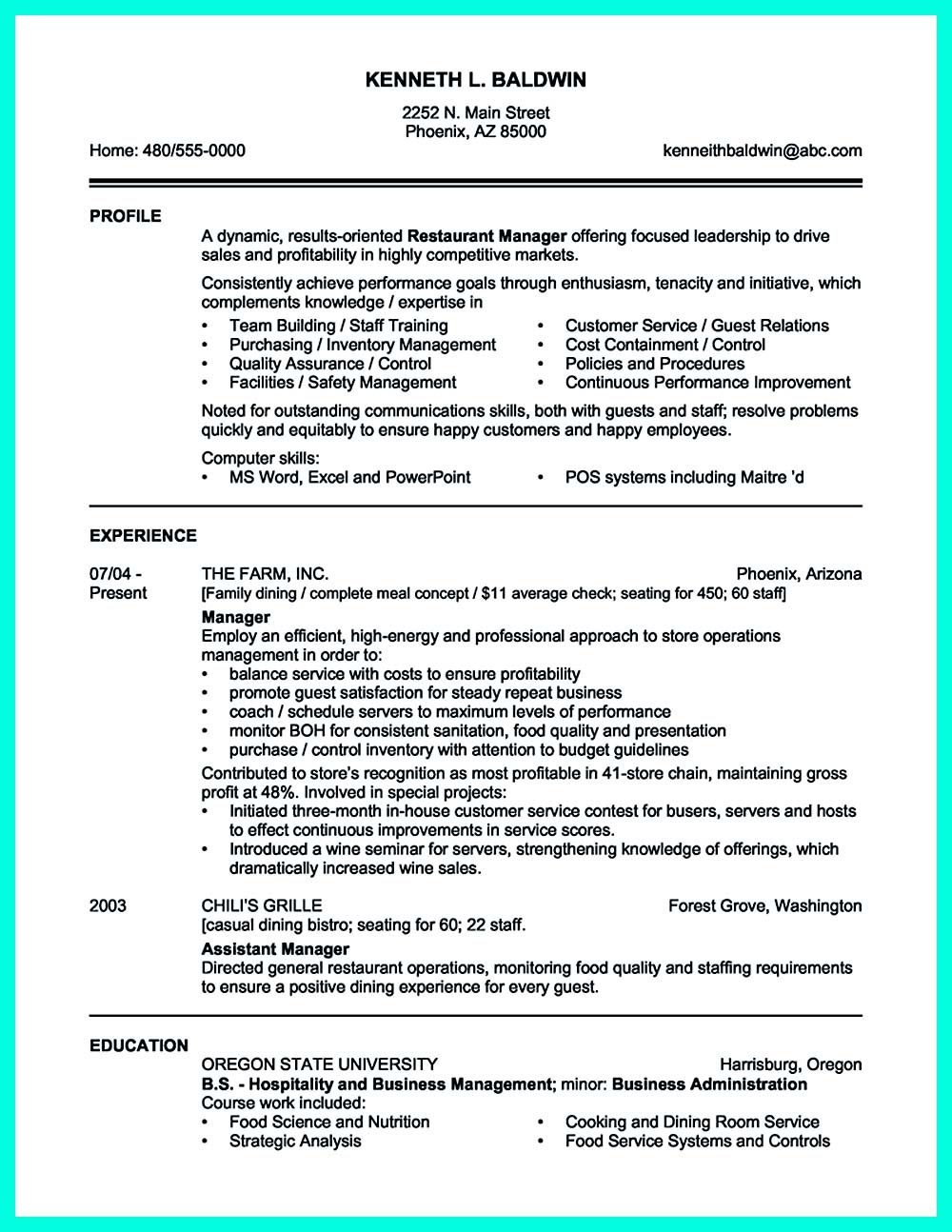 Your Catering Manager Resume Must Be Impressive To Make inside measurements 1000 X 1294