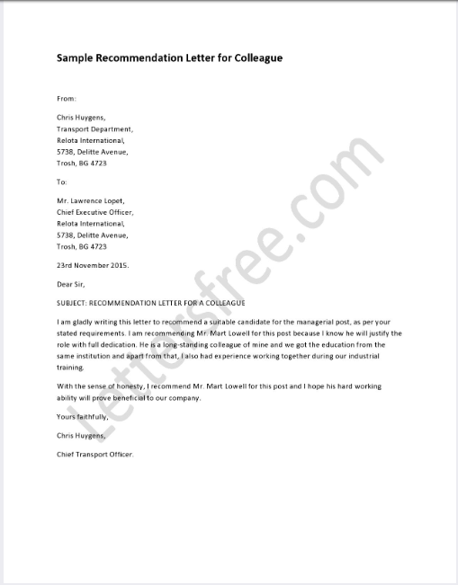 How to Write a Recommendation Letter For Your Coworker That Gets Noticed